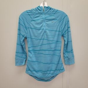 Nike Running Dri-Fit Long Sleeve One Quarter Zip Hoodie